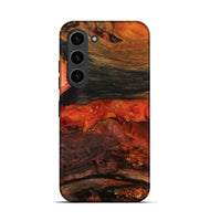 Galaxy S23 Wood Live Edge Phone Case - Shyann (Red, 801120)
