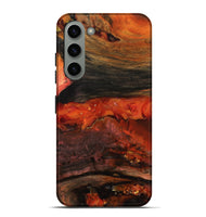 Galaxy S23 Plus Wood Live Edge Phone Case - Shyann (Red, 801120)