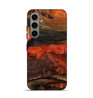 Galaxy S24 Wood Live Edge Phone Case - Shyann (Red, 801120)