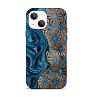 iPhone 13 Wood Live Edge Phone Case - Aries (Pattern, 801121)