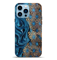 iPhone 14 Pro Max Wood Live Edge Phone Case - Aries (Pattern, 801121)