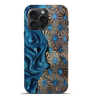 iPhone 16 Pro Max Wood Live Edge Phone Case - Aries (Pattern, 801121)