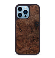 iPhone 14 Pro Max Wood Phone Case - Mina (Wood Burl, 801216)