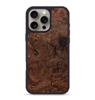 iPhone 16 Pro Max Wood Phone Case - Mina (Wood Burl, 801216)