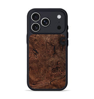 iPhone 17 Pro Wood Phone Case - Mina (Wood Burl, 801216)
