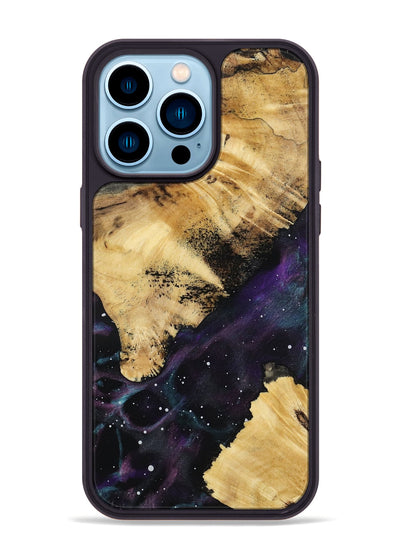 iPhone 14 Pro Max Wood Phone Case - Raymon (Cosmos, 801233)
