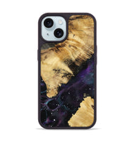 iPhone 15 Wood Phone Case - Raymon (Cosmos, 801233)