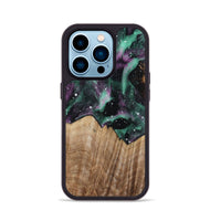 iPhone 14 Pro Wood Phone Case - Helena (Cosmos, 801234)