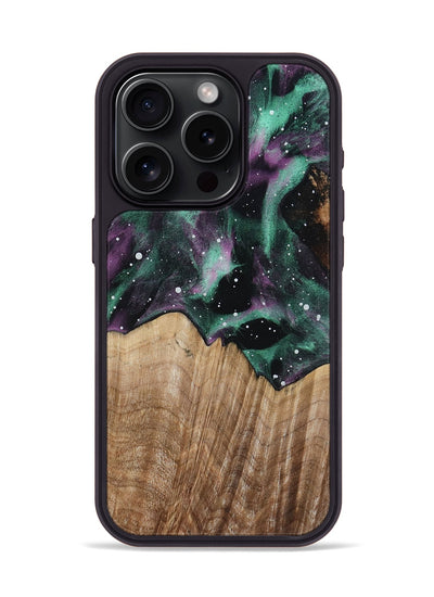 iPhone 15 Pro Wood Phone Case - Helena (Cosmos, 801234)