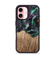 iPhone 16 Wood Phone Case - Helena (Cosmos, 801234)