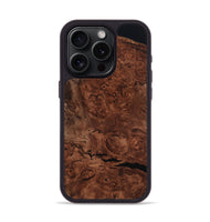 iPhone 15 Pro Wood Phone Case - Veer (Wood Burl, 801241)