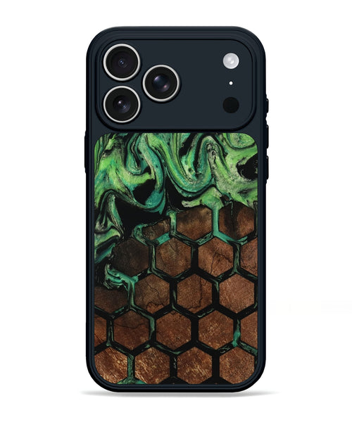 iPhone 17 Pro Max Wood Phone Case - Lorie (Pattern, 801310)