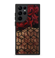 Galaxy S22 Ultra Wood Phone Case - Araceli (Pattern, 801311)