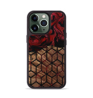 iPhone 13 Pro Wood Phone Case - Araceli (Pattern, 801311)