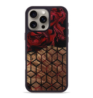 iPhone 16 Pro Max Wood Phone Case - Araceli (Pattern, 801311)