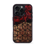 iPhone 16 Pro Wood Phone Case - Araceli (Pattern, 801311)