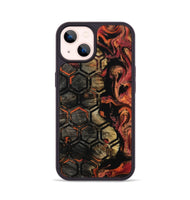 iPhone 14 Wood Phone Case - Aaden (Pattern, 801326)