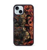 iPhone 15 Wood Phone Case - Aaden (Pattern, 801326)