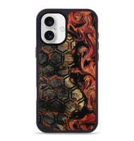 iPhone 16 Plus Wood Phone Case - Aaden (Pattern, 801326)