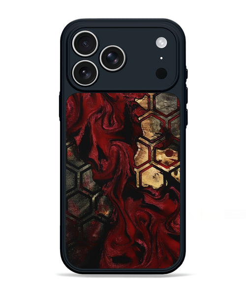 iPhone 17 Pro Max Wood Phone Case - Brenden (Pattern, 801329)