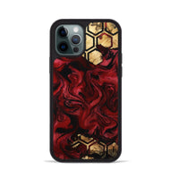 iPhone 12 Pro Wood Phone Case - Kenji (Pattern, 801331)