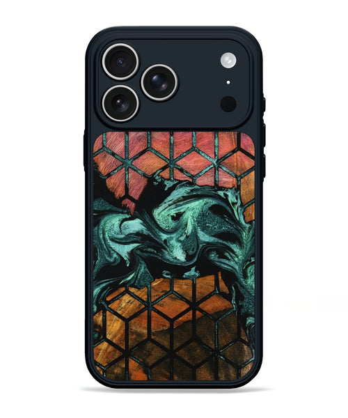 iPhone 17 Pro Max Wood Phone Case - Demario (Pattern, 801332)