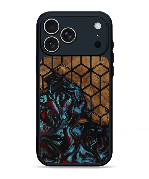 iPhone 17 Pro Max Wood Phone Case - Myrna (Pattern, 801341)