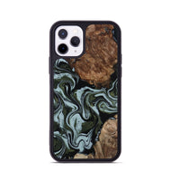 iPhone 11 Pro Wood Phone Case - Jed (Green, 801345)