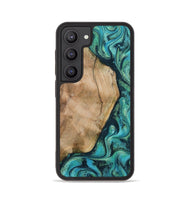Galaxy S23 Wood Phone Case - Tea (Green, 801346)