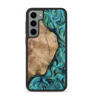 Galaxy S23 Plus Wood Phone Case - Tea (Green, 801346)