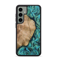Galaxy S24 Plus Wood Phone Case - Tea (Green, 801346)