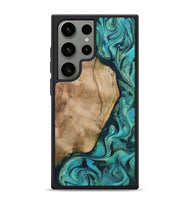 Galaxy S24 Ultra Wood Phone Case - Tea (Green, 801346)