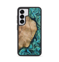 Galaxy S25 Wood Phone Case - Tea (Green, 801346)