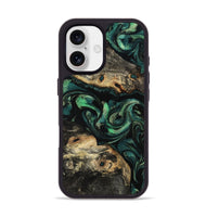 iPhone 17 Wood Phone Case - Beatriz (Green, 801358)
