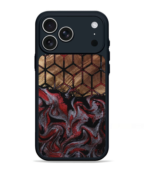 iPhone 17 Pro Max Wood Phone Case - Emelia (Pattern, 801363)