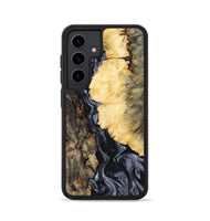 Galaxy S24 Wood Phone Case - Ofelia (Black & White, 801405)