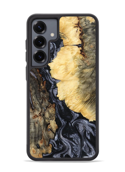 Galaxy S25 Plus Wood Phone Case - Ofelia (Black & White, 801405)