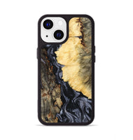 iPhone 13 Wood Phone Case - Ofelia (Black & White, 801405)