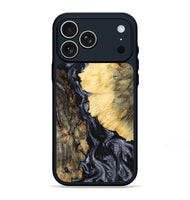 iPhone 17 Pro Max Wood Phone Case - Ofelia (Black & White, 801405)