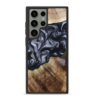 Galaxy S23 Ultra Wood Phone Case - Pablo (Black & White, 801406)