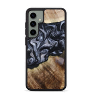 Galaxy S24 Plus Wood Phone Case - Pablo (Black & White, 801406)