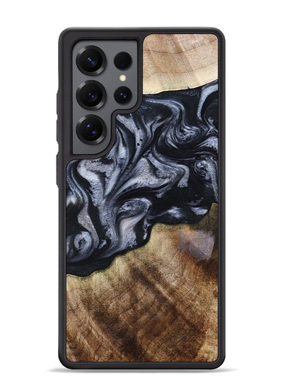 Galaxy S25 Ultra Wood Phone Case - Pablo (Black & White, 801406)