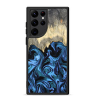 Galaxy S22 Ultra Wood Phone Case - Glenda (Blue, 801410)