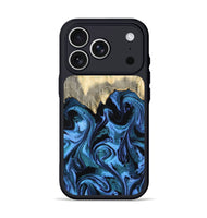 iPhone 17 Pro Wood Phone Case - Glenda (Blue, 801410)