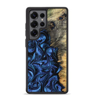 Galaxy S25 Ultra Wood Phone Case - Oliver (Blue, 801412)