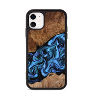 iPhone 11 Wood Phone Case - Maximus (Blue, 801413)