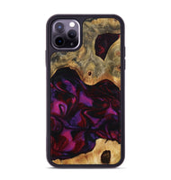 iPhone 11 Pro Max Wood Phone Case - Jayden (Red, 801421)