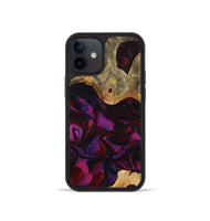 iPhone 12 mini Wood Phone Case - Jayden (Red, 801421)