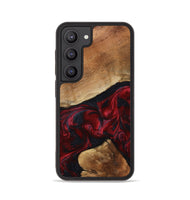 Galaxy S23 Wood Phone Case - Donny (Red, 801422)