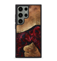 Galaxy S24 Ultra Wood Phone Case - Donny (Red, 801422)